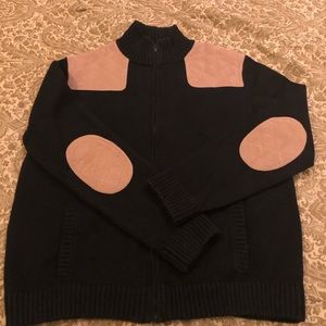 Polo safari style sweater jacket. Size Large.